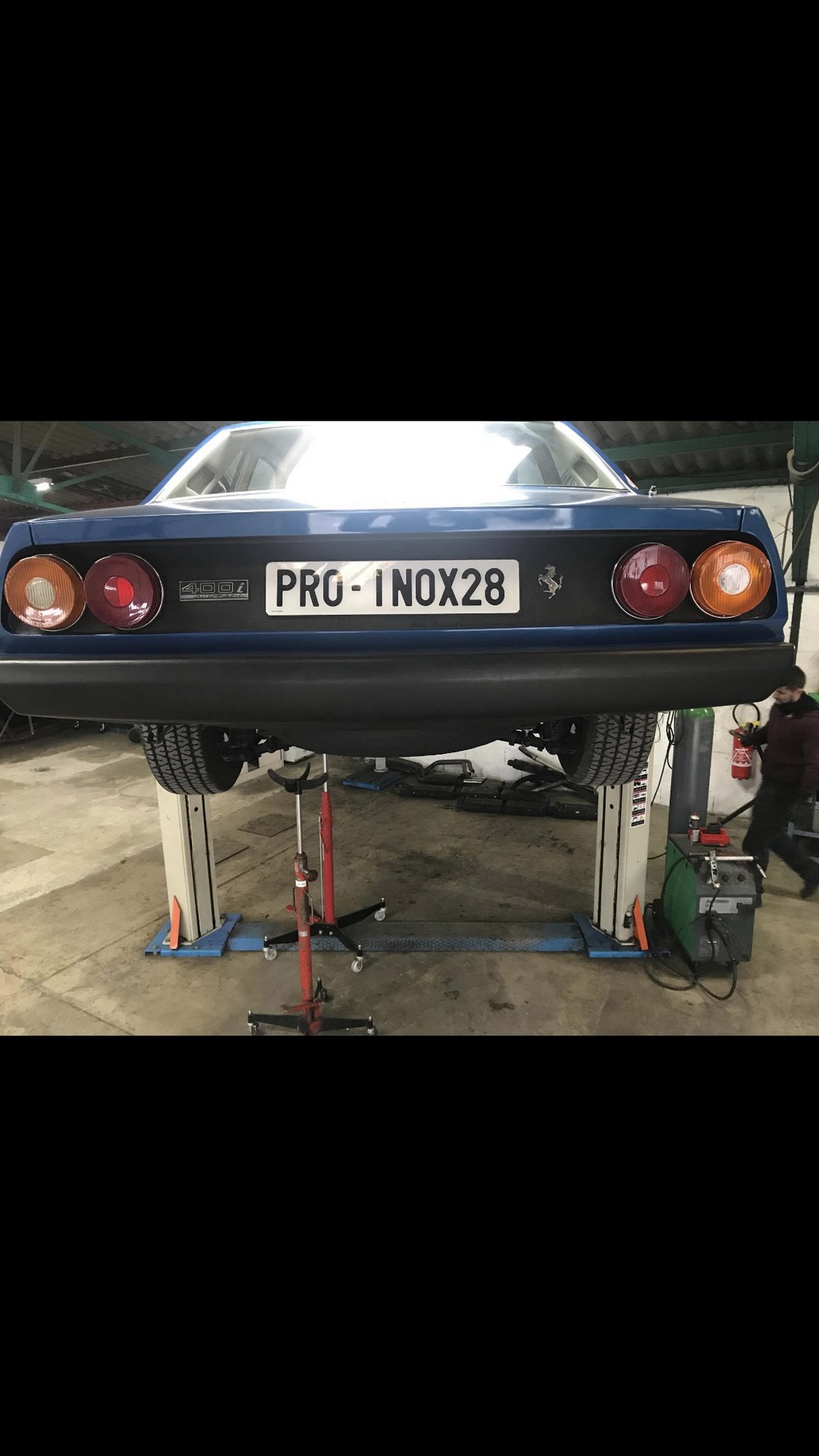 Proinox28 - echappement inox Ferrari F400i