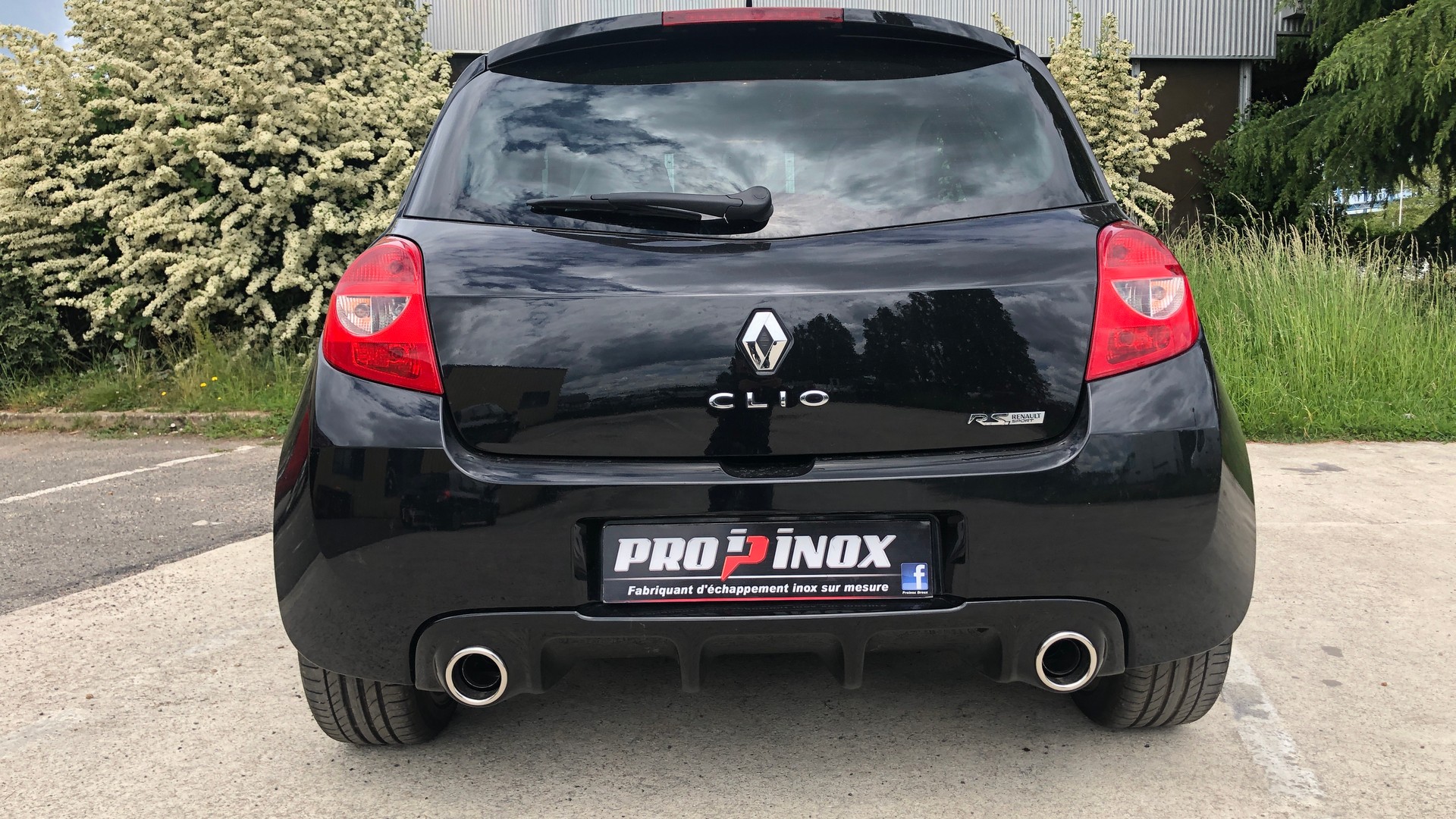 Proinox28 - echappement inox Renault Clio 3 RS