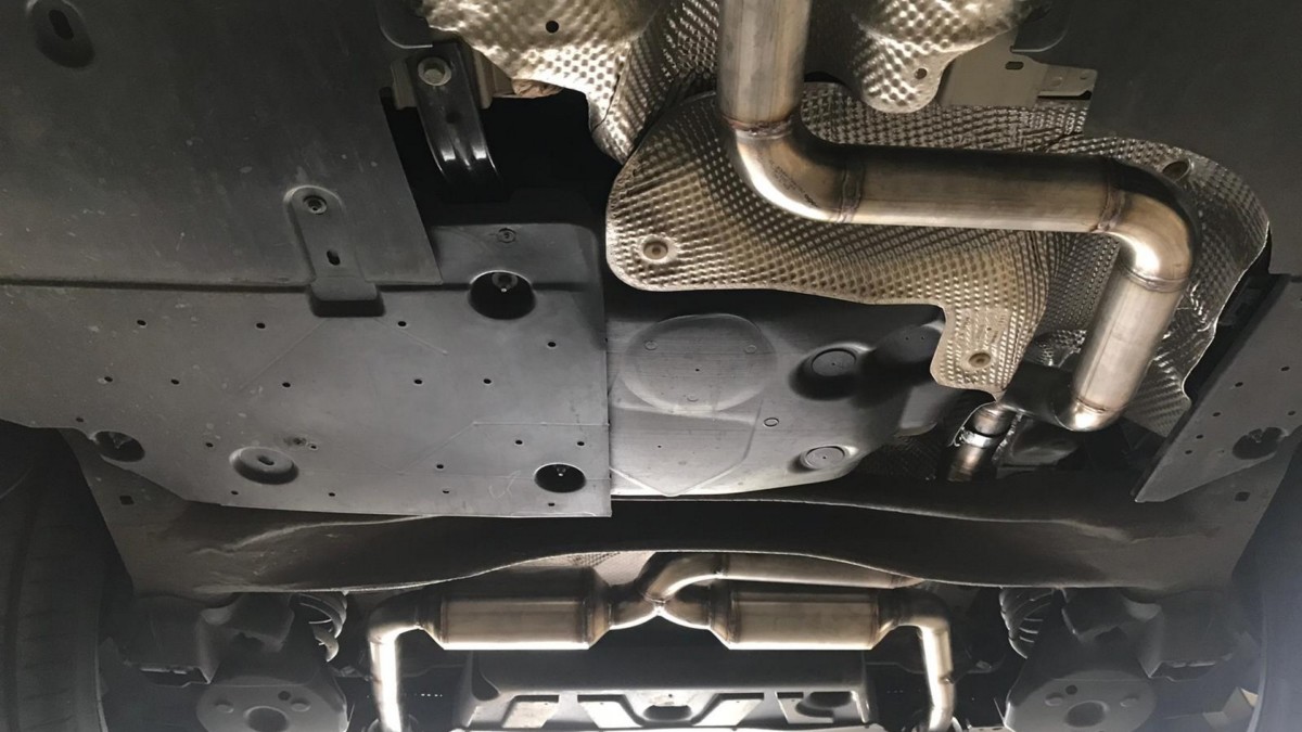 Sortie D'Échappement Inox Look GTI Sumex 4008GTI Double Queue Pour VW Golf V TDI
