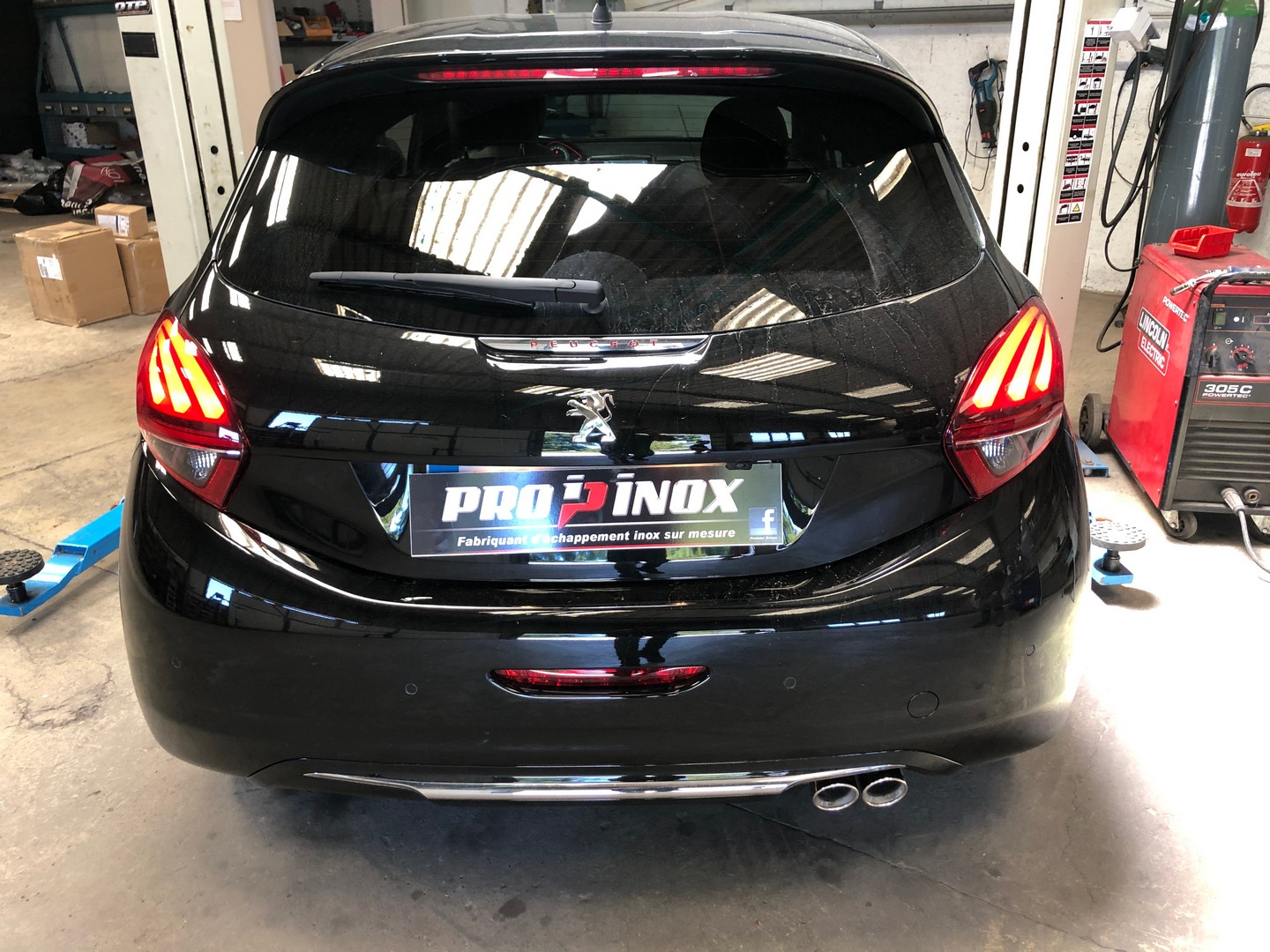 Proinox28 - Échappement inox Peugeot 208 GTI