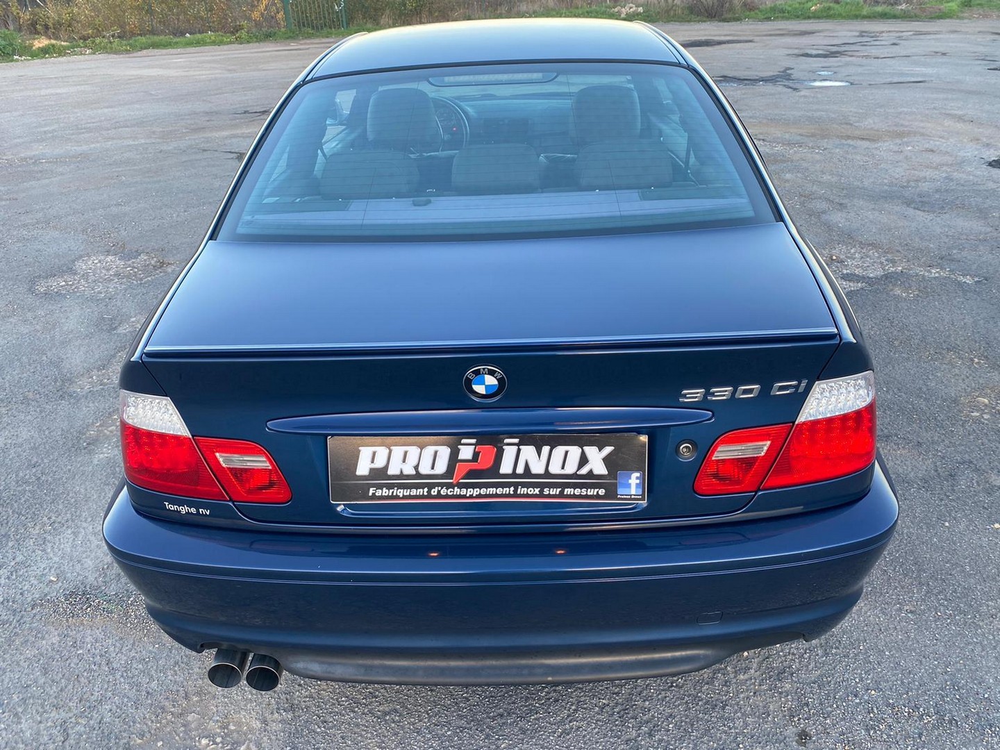 Proinox28 - Échappement inox BMW 330ci E46