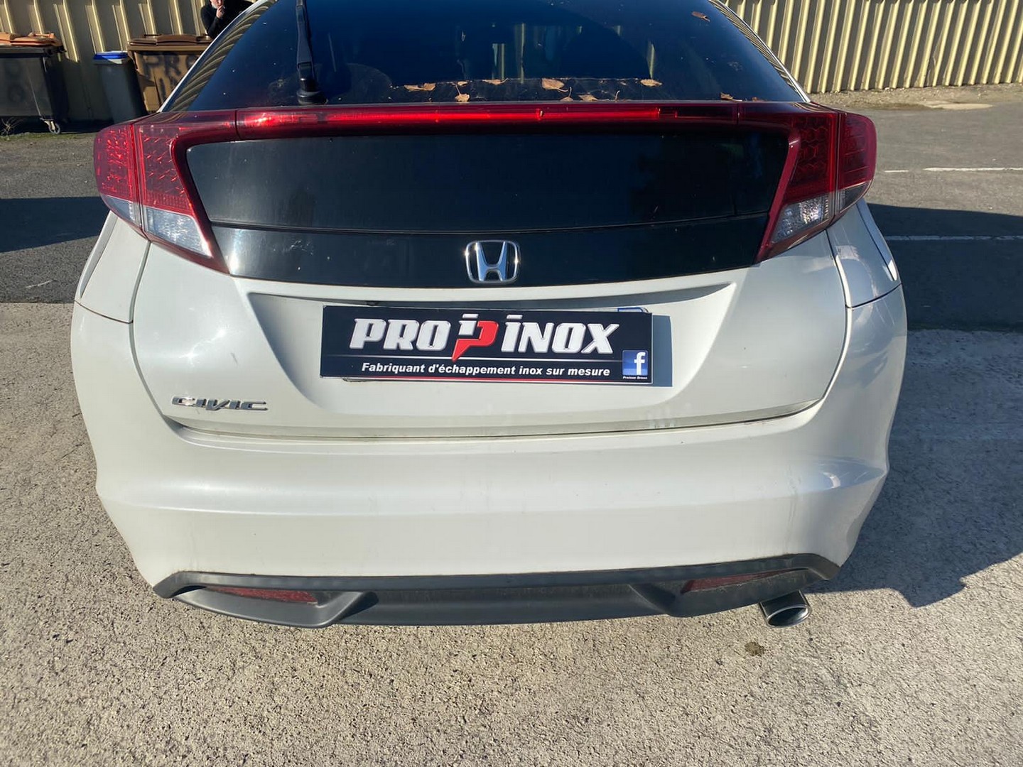 Proinox28 - Échappement inox Honda Civic 1.4l