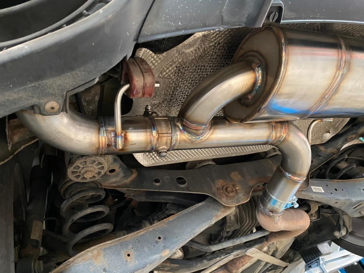 Coude d'échappement avec injecteur d'eau, YANMAR pour Série 1GM 1GM10