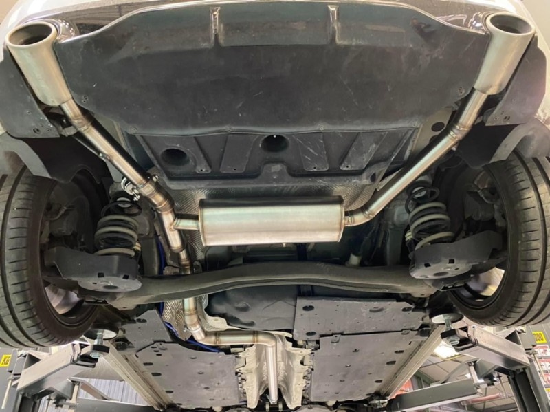 Sumex 4008GTI – Embout D'Échappement Inox Double Sortie Look GTI – 48/60 Mm Intérieur