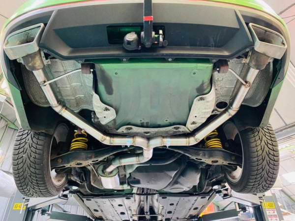 Ligne D'échappement Complète Pour Skoda Octavia 1.6 75ch (1996-2004) - Kit Neuf - Garantie 30 Mois