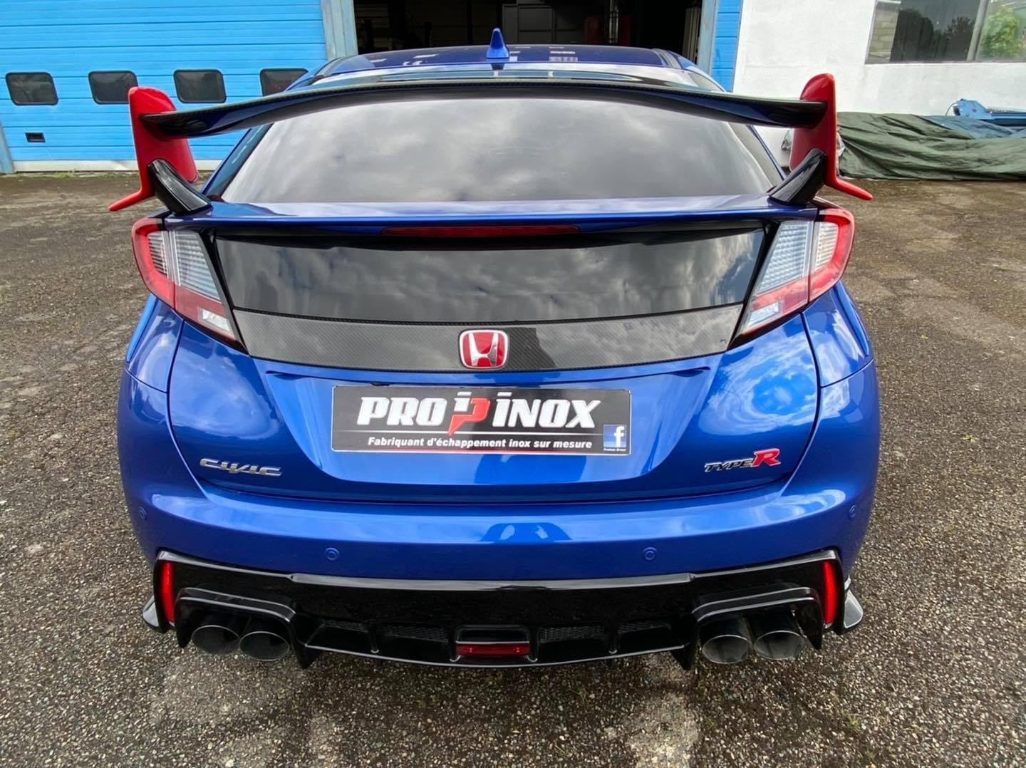Proinox28 - Échappement inox Honda Civic Type R